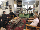 دیدار دکتر جعفری رییس دانشگاه جامع علمی‌-کاربردی واحد استانی مازندران با خانواده معزز امیر خلبان شهید احمد کشوری