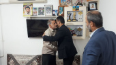 رییس دانشگاه علمی کاربردی مازندران به دیدار خانواده های معظم شهدا رفت