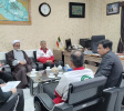 دیدار رئیس دانشگاه جامع علمی کاربردی مازندران و مدیرعامل جمعیت هلال احمر استان