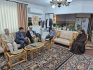 دیدار رئیس دانشگاه جامع علمی کاربردی مازندران با خانواده شهدا