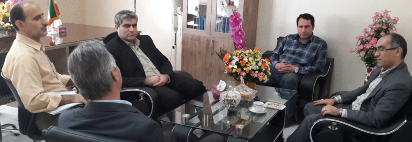 نشست رییس واحد استانی  دانشگاه جامع علمی-کاربردی مازندران با بسیج علمی و سازندگی