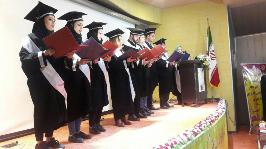 مراسم تجلیل از دانش آموختگان علمی کاربردی مازندران ۲۹ فروردین ۹۷ - آمل - مرکز فذا